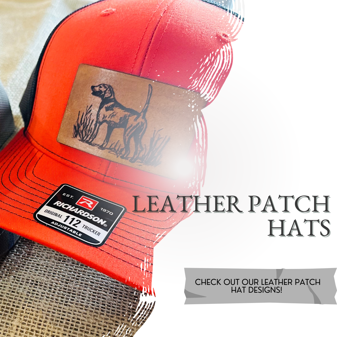 Leather Patch Dano Hat in Grey main image 1