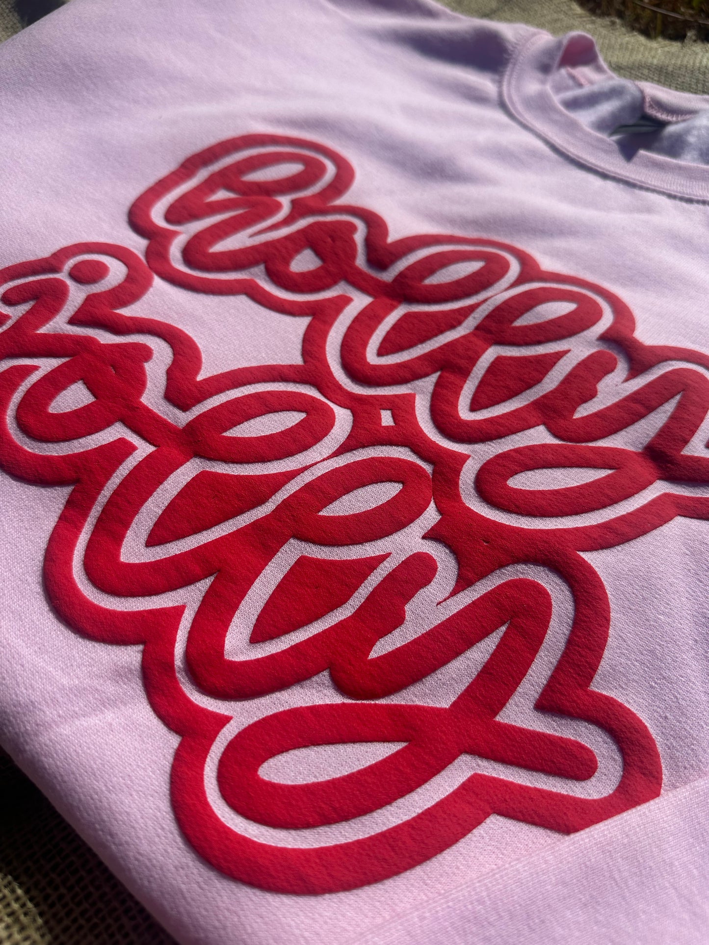 Holly Jolly Puff Print