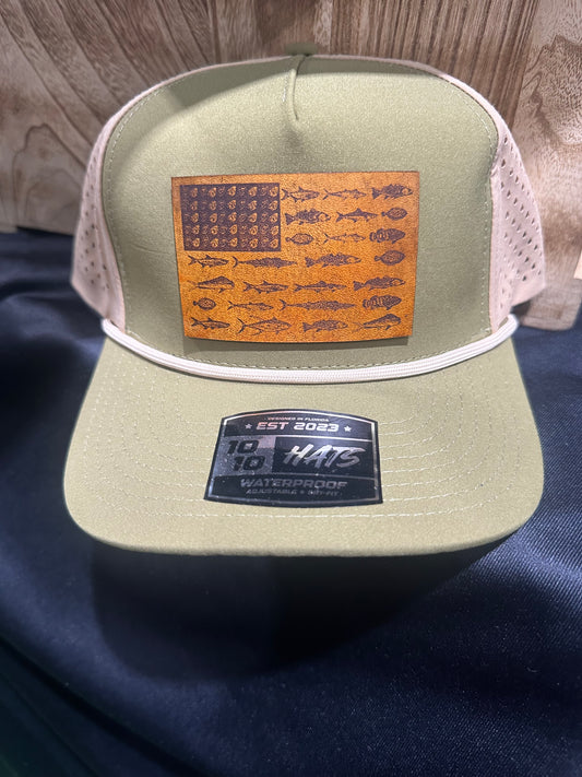 Fish Flag-Green