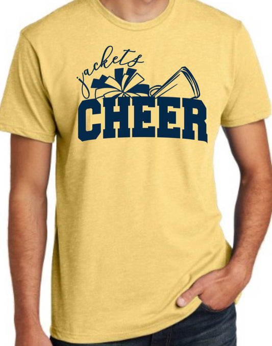 Jackets Cheer Banana Cream