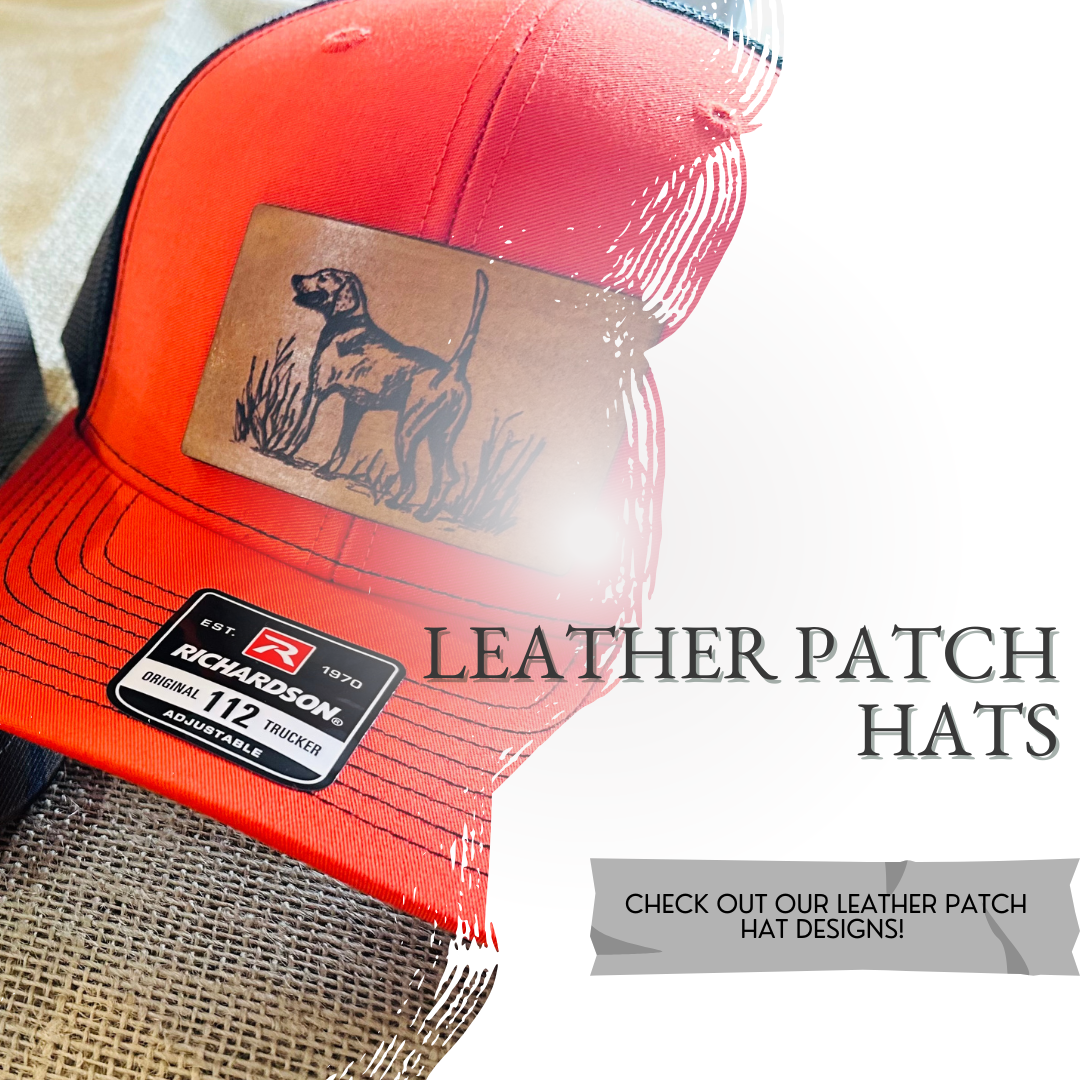 Leather Patch Hats