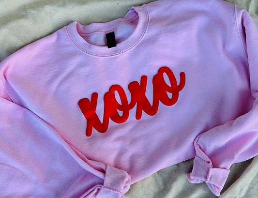 XOXO Puff Sweatshirt