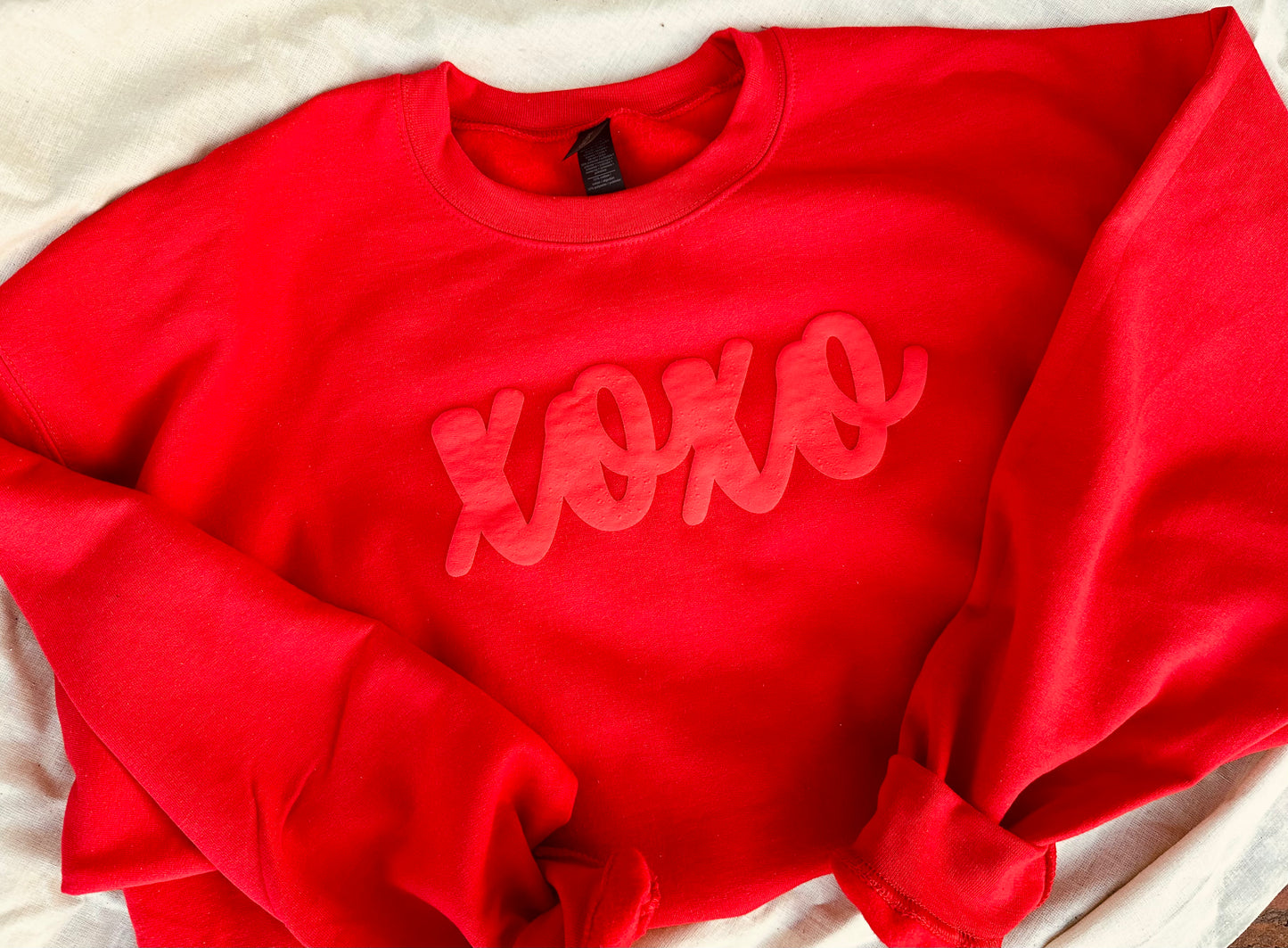 XOXO Puff Sweatshirt