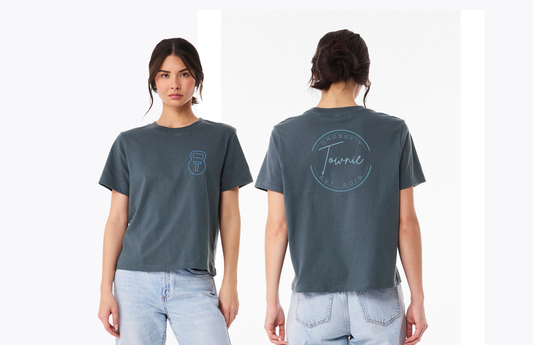 Townie Boxy Cropped Tees