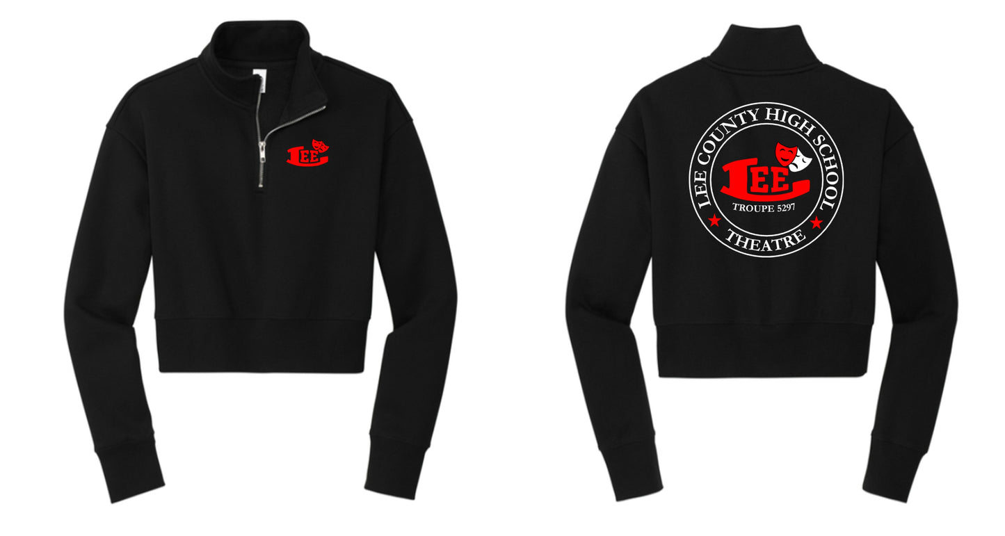 LCHS Theatre Cropped 1/4 Zip